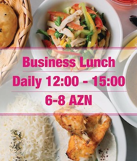Business Lunch at Novbahar Restaurant