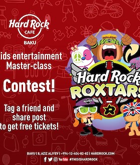 Новый конкурс от Hard Rock Café Baku!
