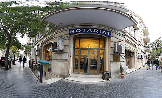 Bakı Şəhəri 1 saylı Notariat Ofisi • Азербайджан 360°